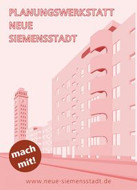 Planungswerkstatt neue Siemensstadt - Postkarte